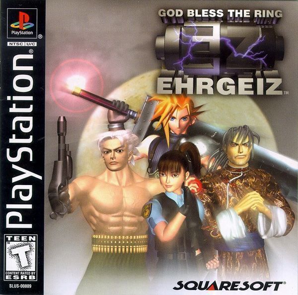 Ehrgeiz - God Bless The Ring [SLUS-00809] (USA) Game Cover